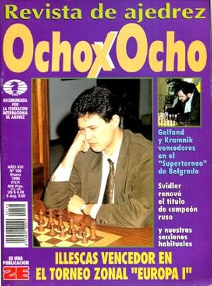 OCHO X OCHO REVISTA DE AJEDREZ. Nº 166, ENERO 1996.