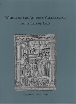 Seller image for Nmina de autores valencianos del Siglo de Oro for sale by Librera El Crabo