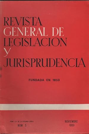 Imagen del vendedor de Revista general de legislacin y jurisprudencia. N 5 a la venta por Librera El Crabo