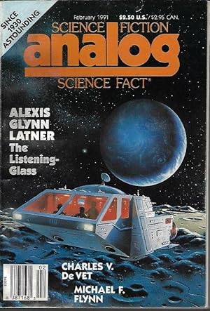 Imagen del vendedor de ANALOG Science Fiction/ Science Fact: February, Feb. 1991 a la venta por Books from the Crypt