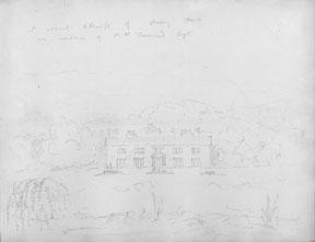 A correct likeness of Rovery Farm, the residence of R.W. Townsend, Esq.