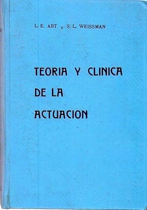 TEORIA Y CLINICA DE LA ACTUACION. ACTING OUT