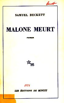 Seller image for Malone Meurt. Roman. for sale by Fundus-Online GbR Borkert Schwarz Zerfa