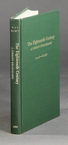 The eighteenth century: a current bibliography. n. s. 3 - for 1977