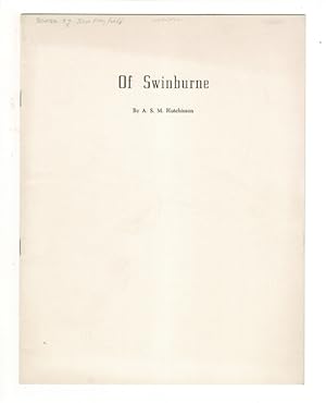 Of Swinburne