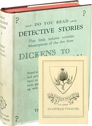 Bild des Verkufers fr Great Detective Stories, Volume Two: From Dickens to Gaboriau (First Edition, Scofield Thayer's copy) zum Verkauf von Royal Books, Inc., ABAA