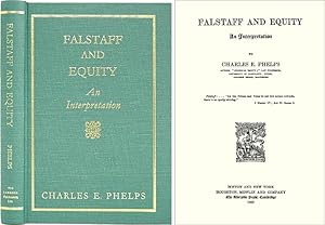 Bild des Verkufers fr Falstaff and Equity: An Interpretation zum Verkauf von The Lawbook Exchange, Ltd., ABAA  ILAB