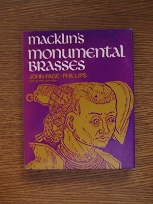 Image du vendeur pour Macklin's Monumental Brasses : Including a Bibliography and a List of Figure Brasses Remaining in Churches in the United Kingdom mis en vente par Terry Blowfield