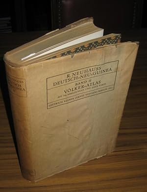Bild des Verkufers fr Vlker-Atlas. ( = Deutsch-Neu-Guinea in drei Bnden. Band II Vlkeratlas separat). zum Verkauf von Antiquariat Carl Wegner