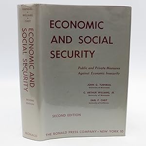 Seller image for Economic and Social Security: Public and Private Measures Against Economic Insecurity for sale by Shelley and Son Books (IOBA)