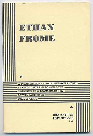 Bild des Verkufers fr Ethan Frome zum Verkauf von Between the Covers-Rare Books, Inc. ABAA