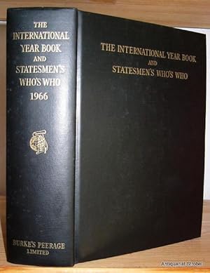 The international year book and statesmen's who's who 1966. (14th annual edition).