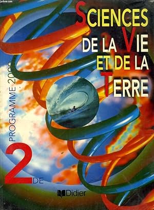 Bild des Verkufers fr SCIENCES DE LA VIE ET DE LA TERRE, 2de zum Verkauf von Le-Livre