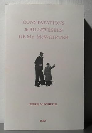 Constatations & billevesées de Mr. McWhirter