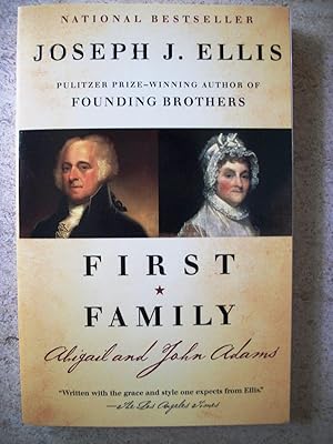 Seller image for First Family: Abigail and John Adams for sale by P Peterson Bookseller