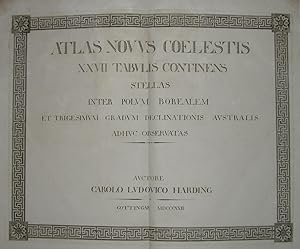 Atlas novus coelestis XXVII tabulas continens stellas inter polum borealem et trigesimum gradum d...