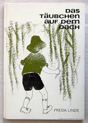 Imagen del vendedor de Das Tubchen auf dem Dach. bertragung ins Deutsche von Helmut u. Elfriede Erbe. Stuttgart, Schwabenverlag, 1968. Gr.-8vo. Mit teils ganzseitigen, getnten Illustrationen von Gnther Komnick. 68 S. Or.-Pp. - Vorsatz mit Besitzvermerk. a la venta por Jrgen Patzer