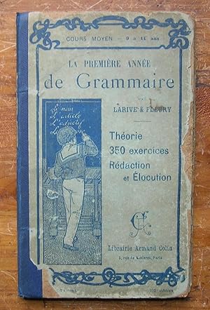 Imagen del vendedor de La Premiere Annee de Grammaire. a la venta por Monkey House Books