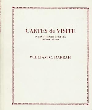Seller image for Cartes De Visite in Nineteenth Century Photography ( signed ) for sale by Gibbs Books