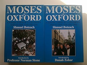 Moses Of Oxford - A Jewish Vision Of A University And Its Life
