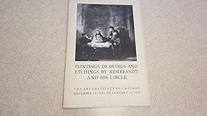 Seller image for Paintings, Drawings and Etchings by Rembrandt and His Circle for sale by Jennifer Duncan