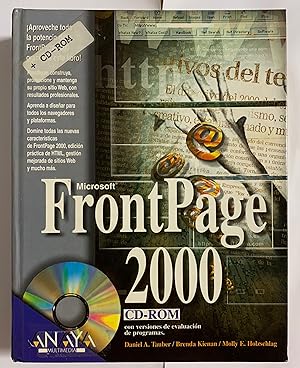Bild des Verkufers fr MICROSOFT FRONTPAGE 2000 (INCLUYE CD-ROM) zum Verkauf von Gibbon Libreria