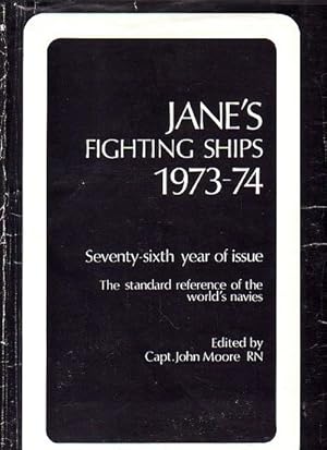 Imagen del vendedor de JANE'S FIGHTING SHIPS 1973-74 a la venta por Jean-Louis Boglio Maritime Books