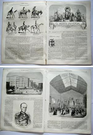 EL MUSEO UNIVERSAL. 15 enero 1865. Núm.3, año IX.