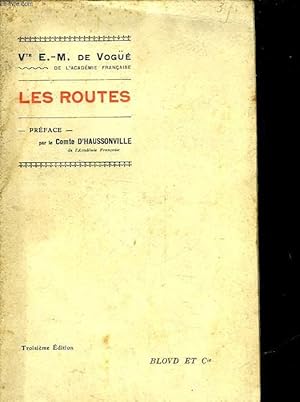 Bild des Verkufers fr LES ROUTES zum Verkauf von Le-Livre