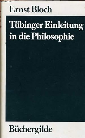 TÜBINGER EINLEITUNG IN DIE PHILOSOPHIE