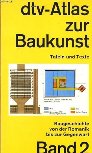 Bild des Verkufers fr DTV-ATLAS ZUR BAUKUNST, BAND 2 zum Verkauf von Le-Livre