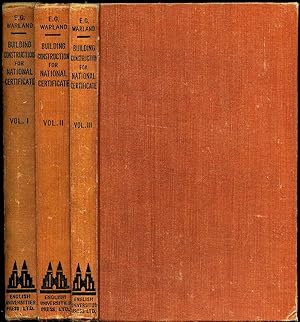 Bild des Verkufers fr Building Construction [3 Volumes Complete] zum Verkauf von Little Stour Books PBFA Member