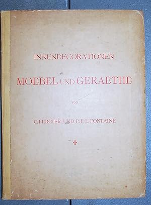 Innendecorationen Moebel Und Geraethe.