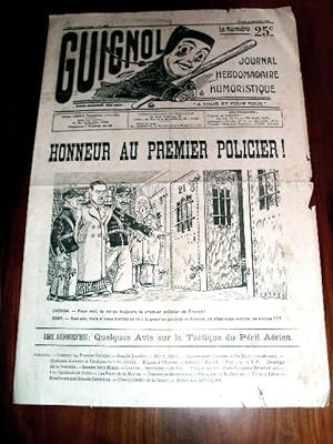 Guignol. Journal hebdomadaire satirique, n° 1053, samedi 8 Décembre 1934 - Honneur au Premier Pol...