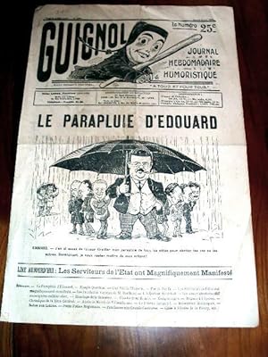 Guignol. Journal hebdomadaire satirique, n° 1022, samedi 5 Mai 1934 - Le Parapluie d'Edouard - Li...