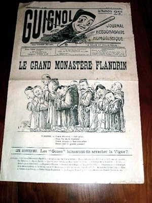 Guignol. Journal hebdomadaire satirique, n° 1051, samedi 24 Novembre 1934 - Le Grand Monastère Fl...