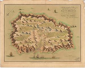 Seller image for This Geographical Plan of the Island & Forts of St Helena is Dedicated by permission to Field Marshal His Ro[ya]l Highness The Duke of Kent and Strathearn By Lieu[tenant] R.P. Read. for sale by Shapero Rare Books