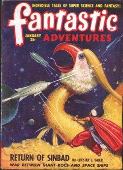 Seller image for FANTASTIC ADVENTURES: January, Jan. 1949 for sale by Books from the Crypt