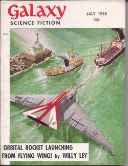 Bild des Verkufers fr GALAXY Science Fiction: July 1955 ("Preferred Risk") zum Verkauf von Books from the Crypt
