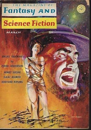 Imagen del vendedor de The Magazine of FANTASY AND SCIENCE FICTION (F&SF): March, Mar. 1966 a la venta por Books from the Crypt