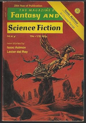 Image du vendeur pour The Magazine of FANTASY AND SCIENCE FICTION (F&SF): May 1974 mis en vente par Books from the Crypt