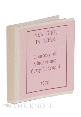 Seller image for NEW GIRL IN TOWN for sale by Oak Knoll Books, ABAA, ILAB