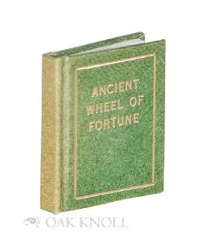 Imagen del vendedor de ANCIENT WHEEL OF FORTUNE TAKEN FROM THE BOOK OF KNOWLEDGE, 1796.|THE a la venta por Oak Knoll Books, ABAA, ILAB