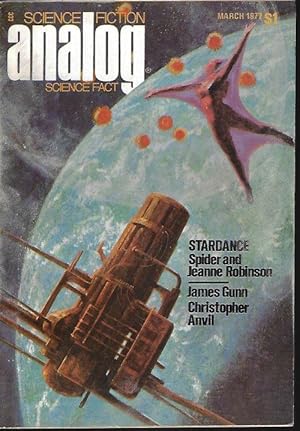 Imagen del vendedor de ANALOG Science Fiction/ Science Fact: March, Mar. 1977 a la venta por Books from the Crypt