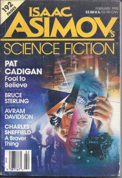 Imagen del vendedor de Isaac ASIMOV'S Science Fiction: February, Feb. 1990 a la venta por Books from the Crypt