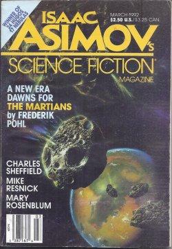 Seller image for Isaac ASIMOV'S Science Fiction: March, Mar. 1992 for sale by Books from the Crypt