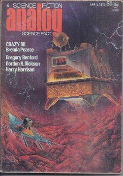 Imagen del vendedor de ANALOG Science Fiction/ Science Fact: April, Apr. 1975 ("Lifeboat") a la venta por Books from the Crypt