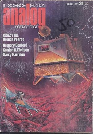 Imagen del vendedor de ANALOG Science Fiction/ Science Fact: April, Apr. 1975 ("Lifeboat") a la venta por Books from the Crypt