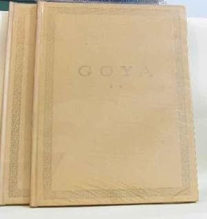 Seller image for Goya (2vols) I-sa priode heureuse 1746-1807 II-priode tragique 1808-1828 for sale by crealivres