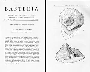 Atlanta tokiokai, a new heteropod (Gastr.). In 8vo, offp., pp. 6 with 13 figs. Offprint from Bast...